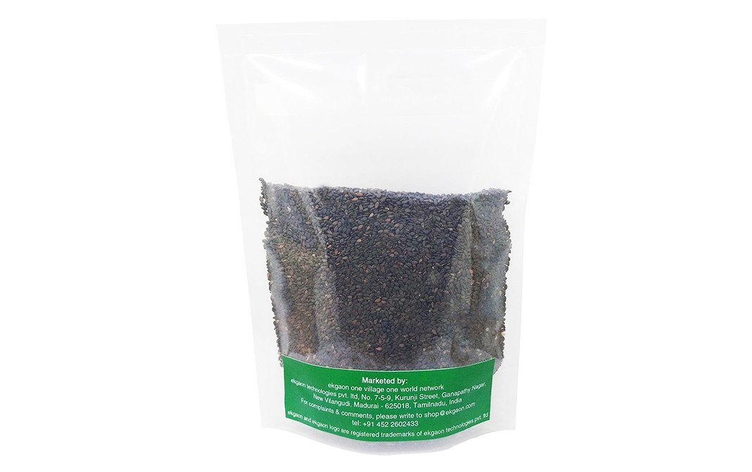Ekgaon Sesame Seeds (Black)    Pack  250 grams